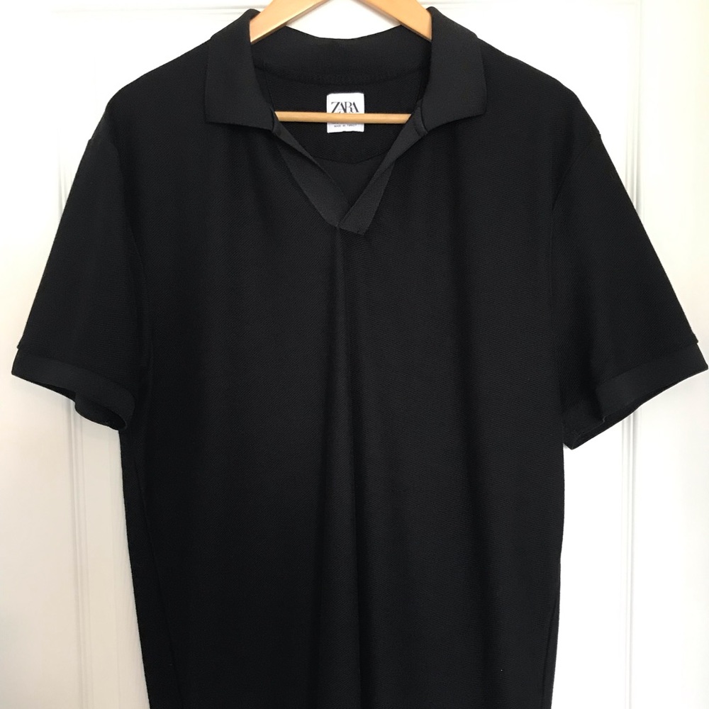 Zara Men’s Polo Black (Large)